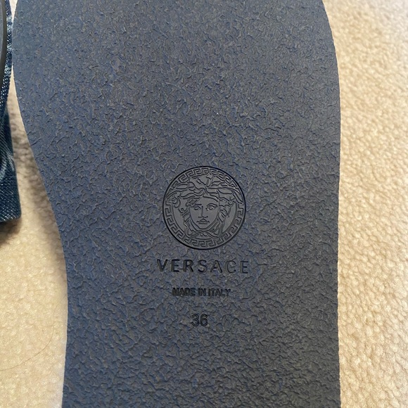 SOLD **BRAND NEW VERSACE SANDALS** - Picture 7 of 8